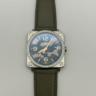 BELL AND ROSS BR S GREEN DIAMOND CAMO BRS-CK-ST-LGD/SCA