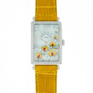 FRANCK MULLER LONG ISLAND ORCHID LE 952 QZ REL MOP BC JA D 1R