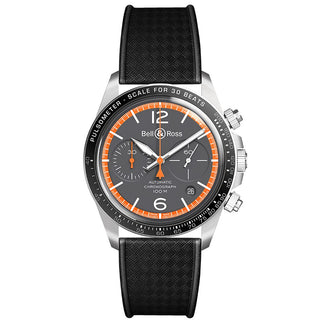 BELL AND ROSS BR V2-94 GARDE-COTES BRV294-ORA-ST/SRB